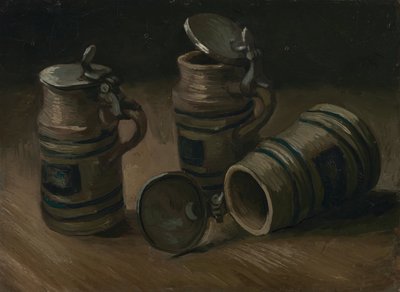 Beer Tankards by Vincent van Gogh